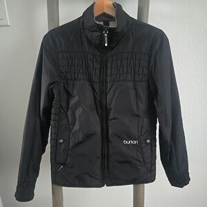 Burton Women’s Black Synthetic Puffer Jacket Ski Snowboarding Winter Small